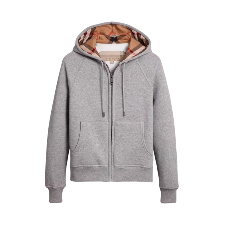 Jacke mit kariertem Innenfutter BR01