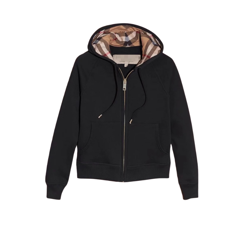 Jacke mit kariertem Innenfutter BR01