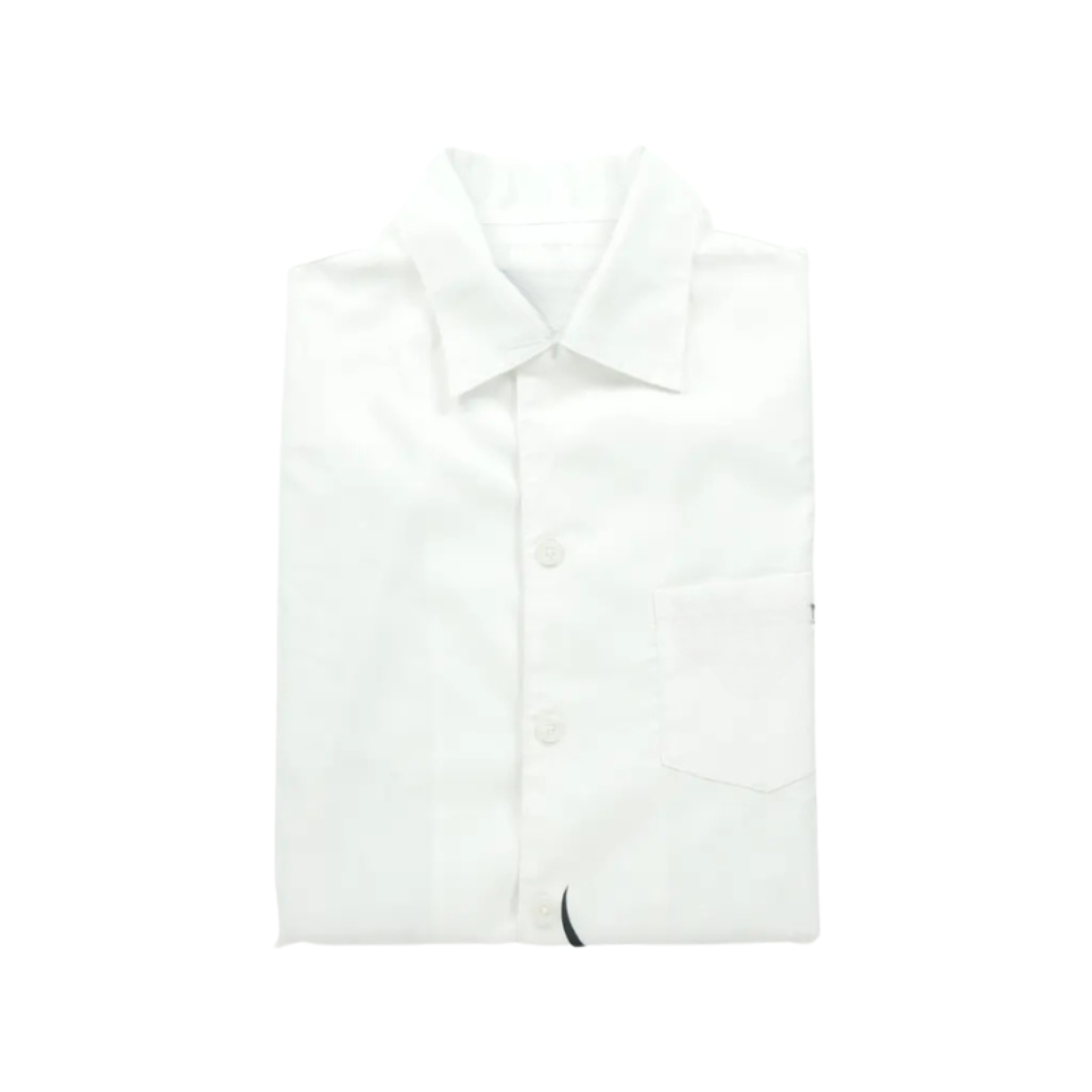 Summer Shirt – White & Electric Blue PM02