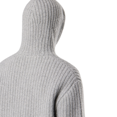 Heavyweight Zip Hoodie mit Patch – Schwarz SI01